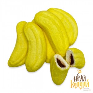 Суфле банан с шоколадной начинкой - 100 грамм